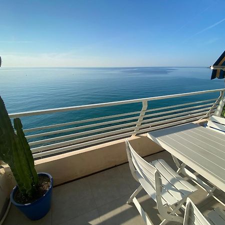 Sea View Studio, Huge Terrace On The 4Th Floor Apartment Ментона Екстериор снимка